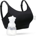 momcozy Hands Free Pumping Bra, Adjustable Breast-Pumps Holding Bra, Pumping & Nursing in One MegaBDM