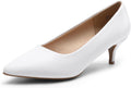 Dream Pairs Women's Moda Low Heel D'Orsay Pointed Toe Pump Shoes MegaBDM