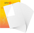 HTVRONT Sublimation Sticker Paper - 20 Pcs Matte White Waterproof Sublimation Stickers MegaBDM
