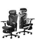 AutoFull G7 Ergonomic Gaming Chair with 3-Zone Dynamic Lumbar Support | CloudTech Breathable Mesh, 140° Zero-Gravity Recline, 4D Armrests & Headrest, Max 200kg | IEM & ESL Official Partner MegaBDM