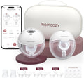 Momcozy M5 Smart Wearable Breast Pump, Hands-Free Electric Pump | APP Control, Mimic Baby Natural Latch, Double-Sealed Flange, Only 232g Lightweight MegaBDM