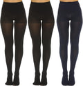 MANZI Women's 1-6 Pairs Classic Opaque Control-Top Tights with Comfort Stretch 70 Denier MegaBDM