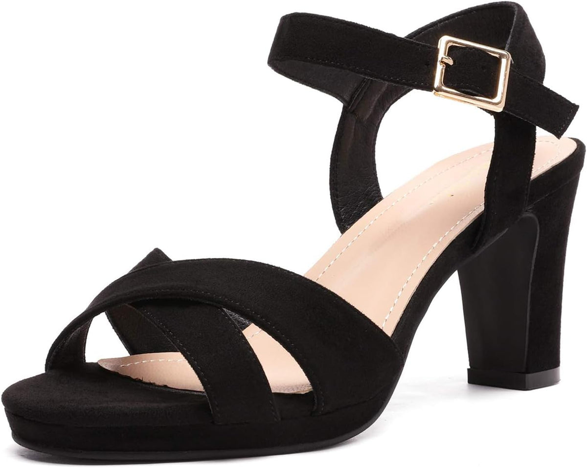 DREAM PAIRS heeled sandal Ice 1 womens MegaBDM
