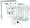Momcozy Electric Steam Baby Care Bottle Sterilizer and Dryer, Multi-Function 8-in-1, Suitable for Baby Bottles, Breast Pump Accessories & Baby Stuff,Mid-Rang MegaBDM