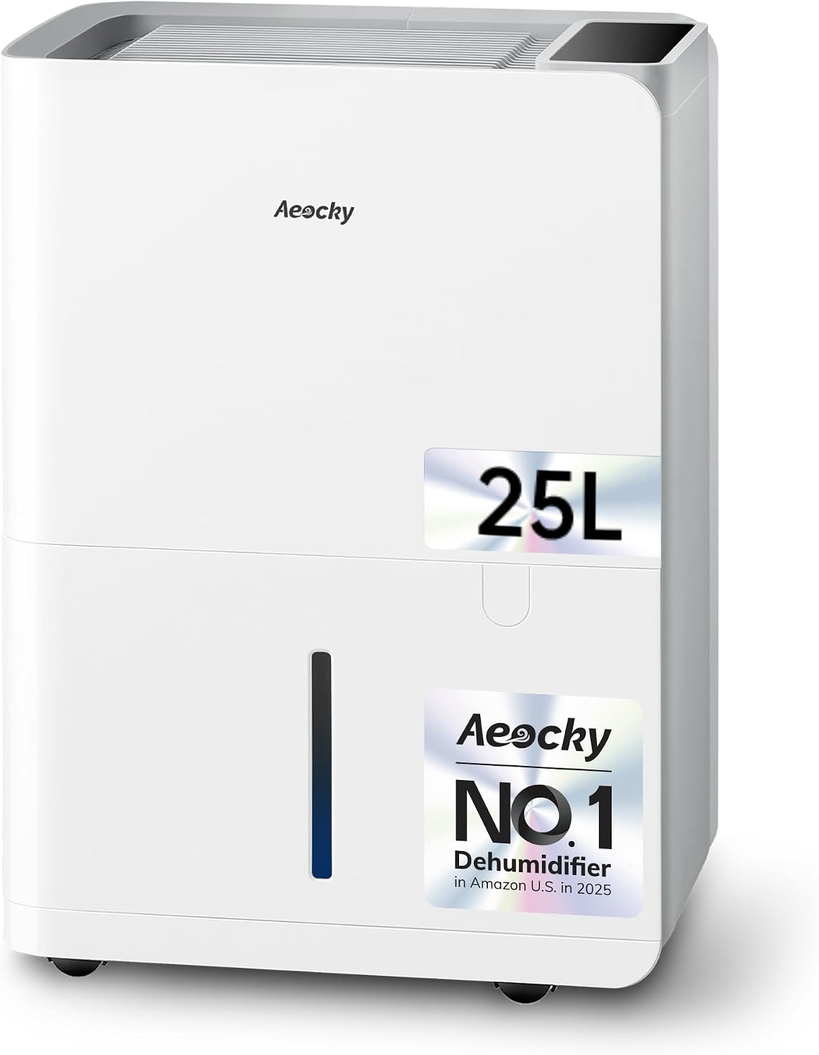 AEOCKY Max 25L Dehumidifier for Home, Applicable to 200m³ (50m²), Smart Compressor Dehumidifier with Drain Hose, for Drying Clothes, Bedroom, Bathroom, Basement MegaBDM
