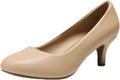 DREAM PAIRS LUVLY Women's Bridal Wedding Party Low Heel Pump Shoes MegaBDM