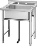 Outdoor Portable Commercial Sink (Single Sink) MegaBDM