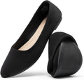 DREAM PAIRS Women’s Flats Comfortable Slip On Business Casual Suede Ballet Flats Pointed Toe Dress Shoes MegaBDM