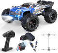 DEERC Brushless Extreme High Speed RC Truck 1:16 4X4 RTR for Adults | Max 45 MPH All Terrain RC Monster Truck, Off Road Hobby Electric Vehicle with 2 Batteries, Gift for Boys and Adults MegaBDM