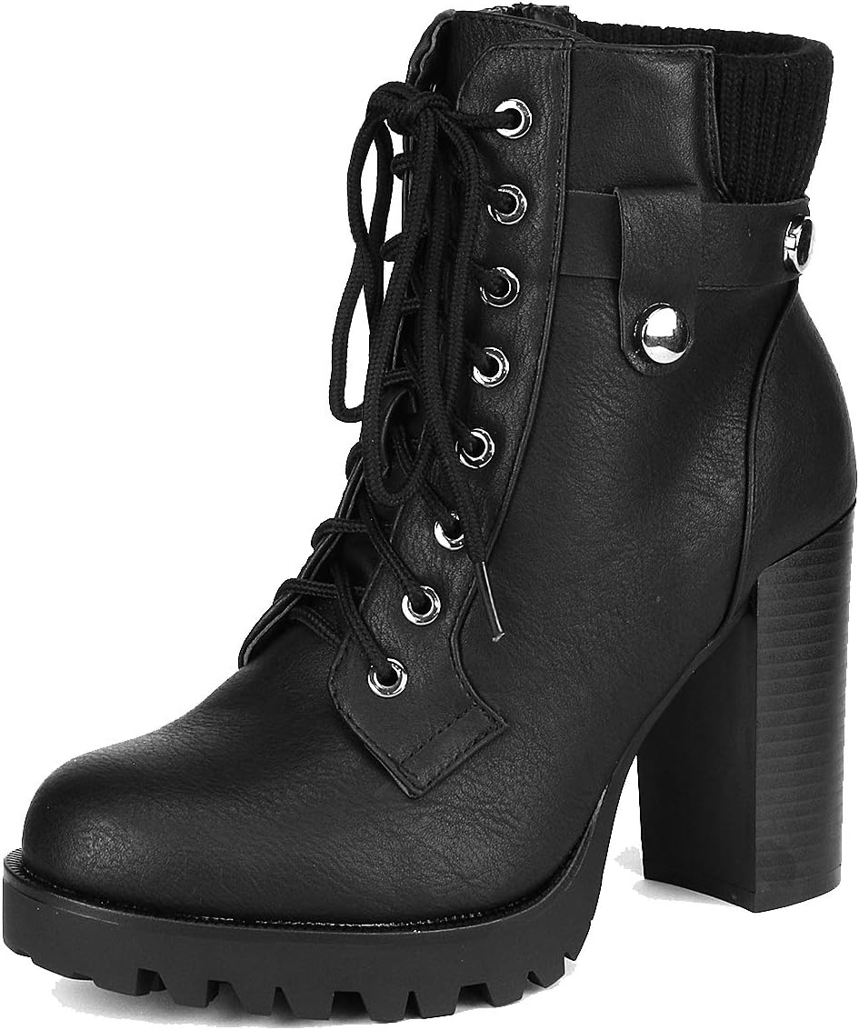 DREAM PAIRS Women's High Heel Ankle Booties MegaBDM