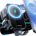 LISEN Car Phone Holder Wireless Charger [No Shake] 15W Wireless Charger For Car Phone Holder Air Vent For iPhone 17/16/15/14/13/12＆Samsung Galaxy Ultra/S25/S24/S23/S22 A16 Fold 7 Note 20 Pixel 8 LG MegaBDM