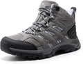 NORTIV 8 Women's Lightweight Hiking Boots | Breathable materials help keep feet cool and comfortable; slip-resistant rubber outsole improves grip on varied terrain. MegaBDM
