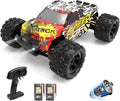 DEERC RC Cars High Speed Remote Control Car for Adults Kids 30+MPH, 1:18 Scales 4WD Off Road RC Monster Truck,Fast 2.4GHz All Terrains Toy Trucks Gifts for Boys,2 Batteries for 40Min Play MegaBDM