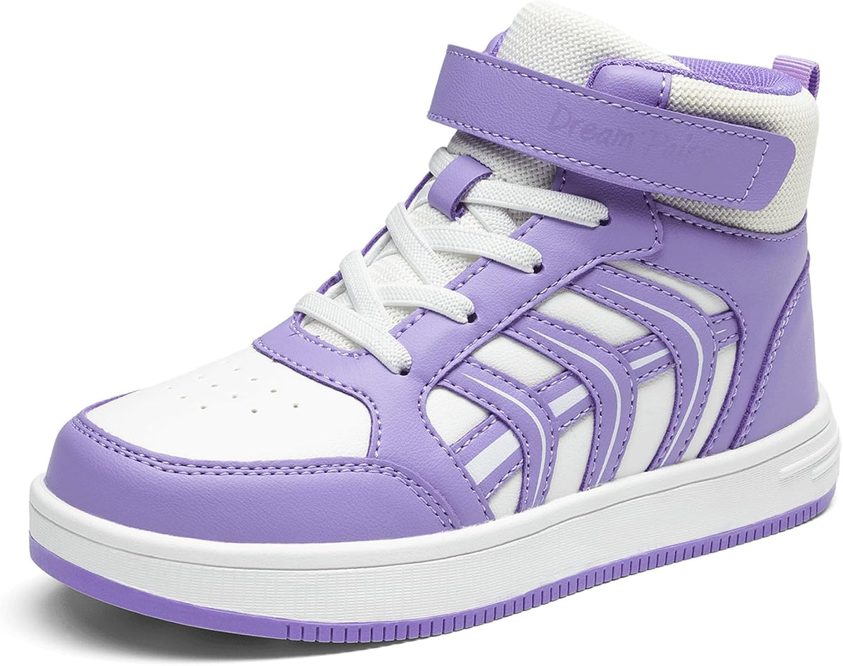DREAM PAIRS Boys Girls Sneaker High Top Basketball Shoes Kids LilLegends JuniorFly Jumpers Sports Shoes for Athletic School Gym MegaBDM