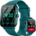 aeac Smart Watches for Women(Answer/Make Call), Alexa Built-in 1.8" HD Ladies Smartwatch with Heart Rate/SpO2/Sleep Monitor, 110+Sports, IP68 Step Counter Fitness Tracker (Dark Green, S/M/L) MegaBDM