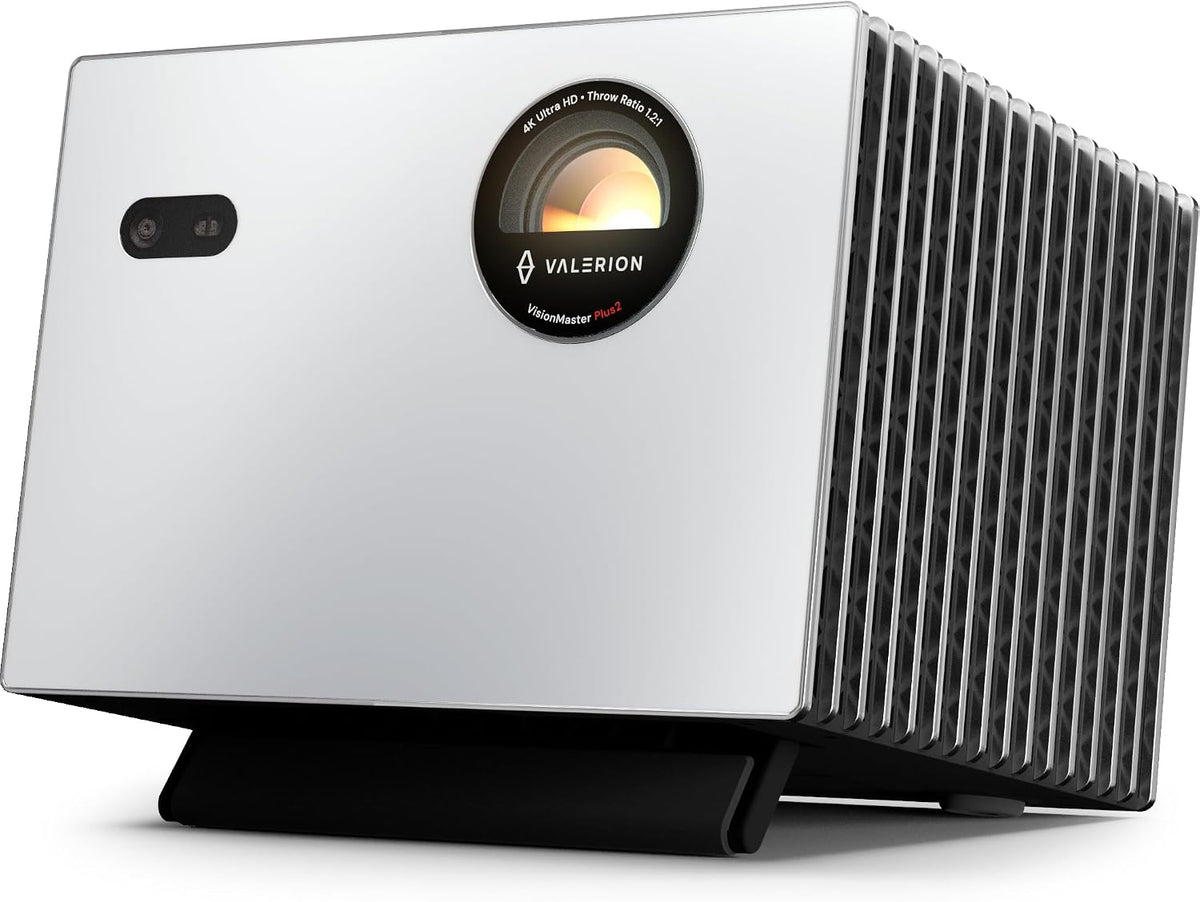 Valerion StreamMaster Plus2 Triple Laser 4K Projector, Ultra-Smooth Streaming, 4ms Lag-Free Gaming, IMAX Enhanced 300", Google TV, Dolby Vision&Atmos, Smart Home Theater Projector MegaBDM