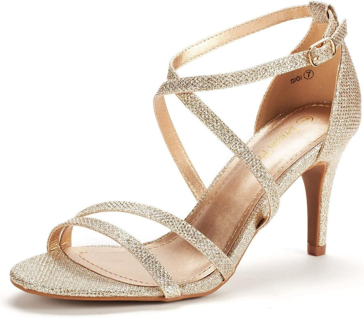 DREAM PAIRS womens Gigi MegaBDM