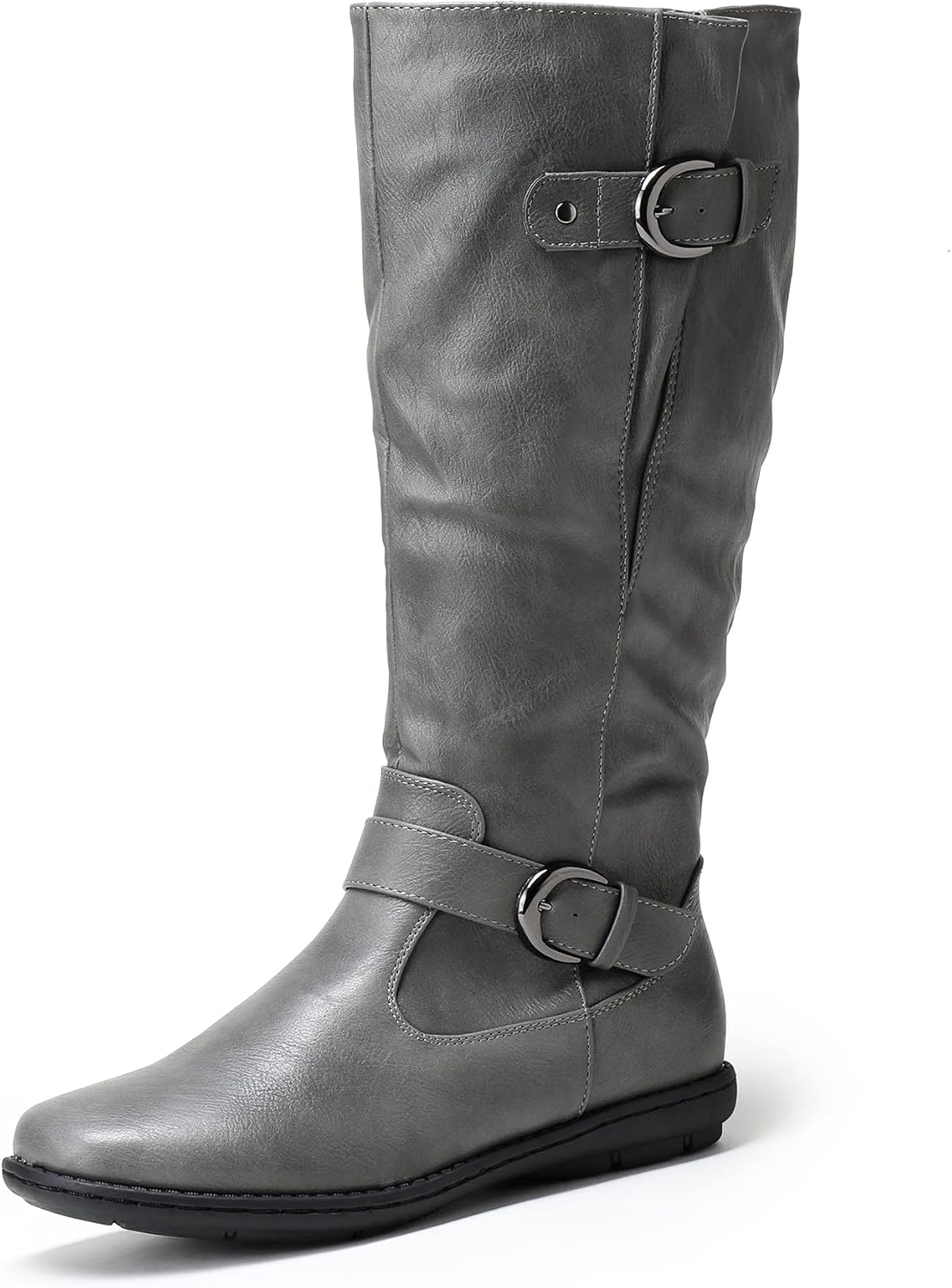 DREAM PAIRS Women's Wide Calf Knee High Faux Fur-Lined Winter Fashion Boots MegaBDM