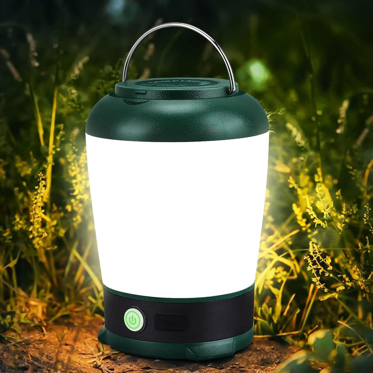 LETOUR Camping Lantern Rechargeable Camping Light 6 Lighting Modes 2000 mAh Portable Tent Light Waterproof Emergency Tent Lamp Outage MegaBDM