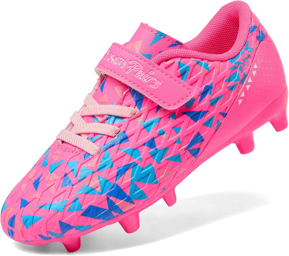 DREAM PAIRS Boys Football Boots Shoes Kids Girls Soccer Athletics Sport Shoes Teenager Indoor Outdoor Sneakers for Unisex MegaBDM