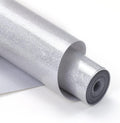 HTVRONT Silver Glitter HTV Vinyl- 10” x 5ft Silver Glitter Iron On Vinyl for All Cutting Machine, Glitter Heat Transfer Vinyl Roll for T Shirts - Easy to Cut & Weed for Heat Vinyl Design MegaBDM