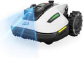 YUKA mini 2 800 Perimeter Cordless Robot Lawn Mower - Up to 800 m², 360° Navigation LiDAR + Camera with AI Driven Detection of Over 300 Obstacles, DropMow, 45% Slopes MegaBDM