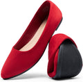DREAM PAIRS Women’s Flats Comfortable Slip On Business Casual Suede Ballet Flats Pointed Toe Dress Shoes MegaBDM