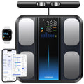 RENPHO Scales for Body Weight, 8 Electrode Smart Bathroom Scales with BMI, Body Fat, Fitness Tracking, High Accuracy Body Composition Monitor, Body Fat Scales, MorphoScan Base MegaBDM