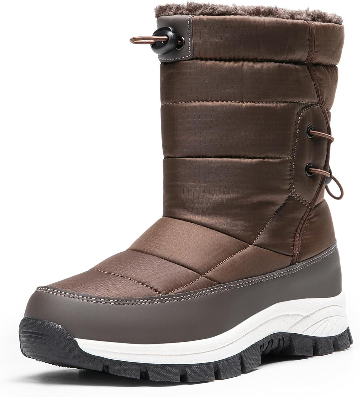DREAM PAIRS Women's Winter Snow Boots Waterproof Lightweight Warm Fashion Mid Calf Boot MegaBDM