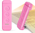 Glocusent Tiny Eye Caring Book Light, Reading Light Up to 80 hrs Runtime | Reading Lights for Books in Bed, 3 Colours 5 Brightness, Lightweight, Flexible, Perfect for Book Lover, Kids, Readers, Travel MegaBDM