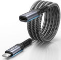 JSAUX USB C Extension Cable 1M, Type C 3.2 Extender Supports 𝟭𝟬𝟬𝙒 PD Fast Charging, 10Gbps Data & 4K@60Hz Video Compatible with Switch 2, iPhone 16/15, MacBook Pro, iPad Pro, XPS, Galaxy S22/S21 MegaBDM