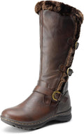 DREAM PAIRS Women's Knee High Boots, Fully Fur Lined Zipper Closure Fall Winter Boots for Cold Weather MegaBDM