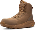 NORTIV 8 Men's Lightweight Steel Toe Work Boots Supportive ASTM F2413-18 Safety Boots with Side Zipper for Construction Metrostrike-Nano MegaBDM