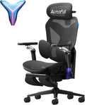 AutoFull G7 Ergonomic Gaming Chair with RGB, Official Partner of IEM & ESL, Breathable Mesh, Wraparound Lumbar Support, 140° Zero-Gravity with Footrest, 4D Armrests & Headrest, Max. 150 kg (RGB) MegaBDM
