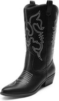 DREAM PAIRS Women's Mid-Calf Boots - Classic Comfort MegaBDM