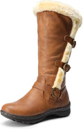 DREAM PAIRS Women's Knee High Boots, Fully Fur Lined Zipper Closure Fall Winter Boots for Cold Weather MegaBDM