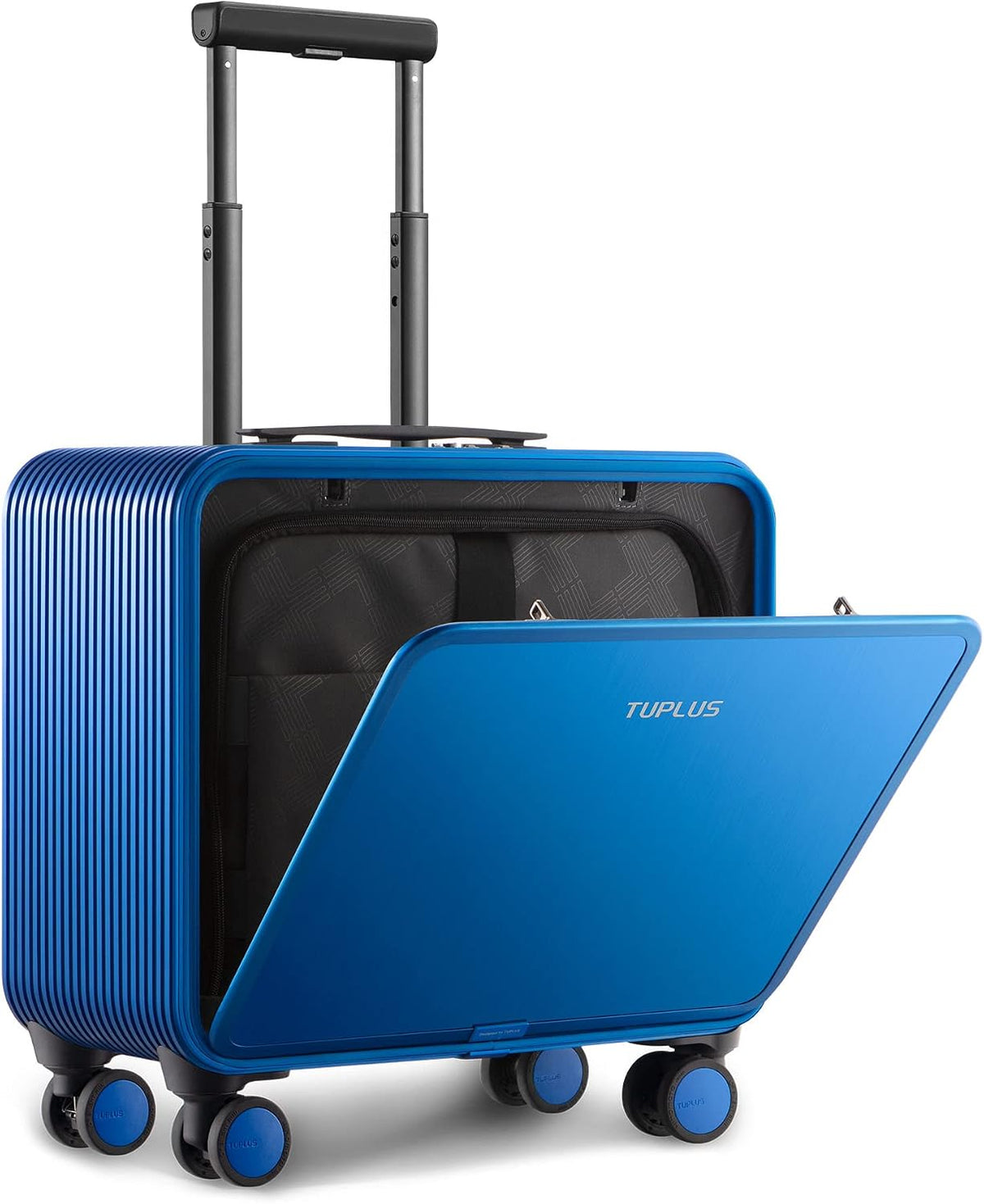 TUPLUS Suitcase Hard Shell Luggage Hold Check in Travel Case with 4 Spinner Wheels Aluminum TSA Lock Suitcase, Quick Series MegaBDM