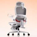 SIHOO B100 Lite Ergonomic Office Chair, Comfy Desk Chair with Adaptive Dynamic Lumbar Support, Computer Chair with Extra Wide Headrest, Flip-Up Armrests, 90-135° Tilt Lock, Footrest and Breathable Mes MegaBDM