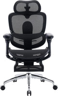 SIHOO Doro C300 V2 Ergonomic Office Chair with Footrest, Mesh Desk Chair 8D Armrests, Rotating Lumbar Support, 3D Headrest, Recline, Breathable Computer Chair Home Office Long Hours Sitting MegaBDM