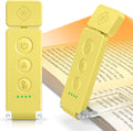 Glocusent 12 LEDs Book Light, Reading Lights for Books in Bed, Up to 100Hrs | Reading Light with 5 Colors & 5 Brightness, Compact & Portable Book Reading Light, Eye-Caring for Book Lovers, Kids, Travel MegaBDM