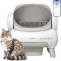 Neakasa M1 Plus Lite Self-Cleaning Cat Litter Tray, Open Top Automatic Litter Box with Large Capacity & App Control, Odour-Free Design for Busy Owners & Multi-Cat Homes, Ideal for Travel MegaBDM