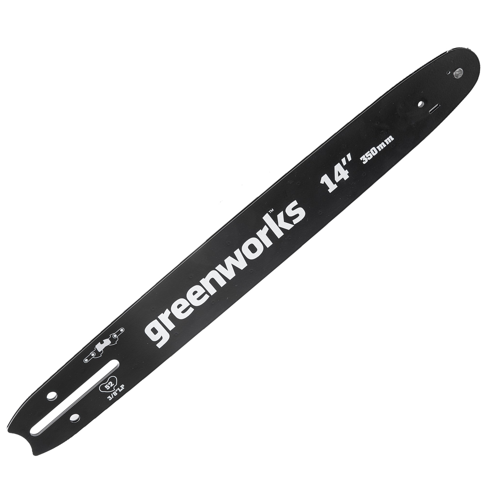 14" Replacement Chainsaw Bar 3/8" Pitch .050" Gauge 52DL MegaBDM