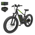 60V VENTURE Series 26" Fat Tire Electric Mountain Bike, 5Ah Battery and Charger MegaBDM