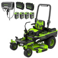 60V 54" MaximusZ Zero Turn Riding Mower with (2) 20.0 Ah, (4) 8.0 Ah Batteries and 1.5kW Charger, MZ5461 MegaBDM