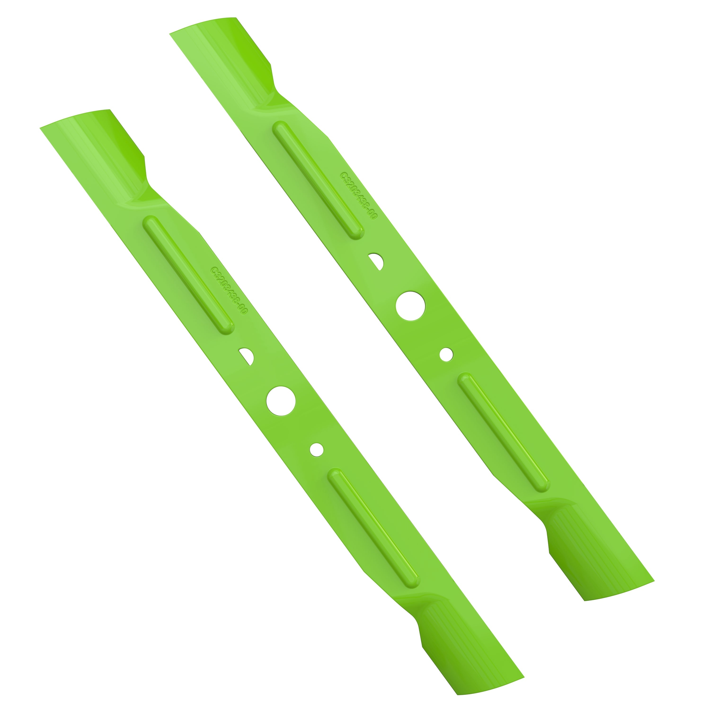 Bagger Blade for Greenworks 42" Crossover Riding Mowers (2PCS) MegaBDM
