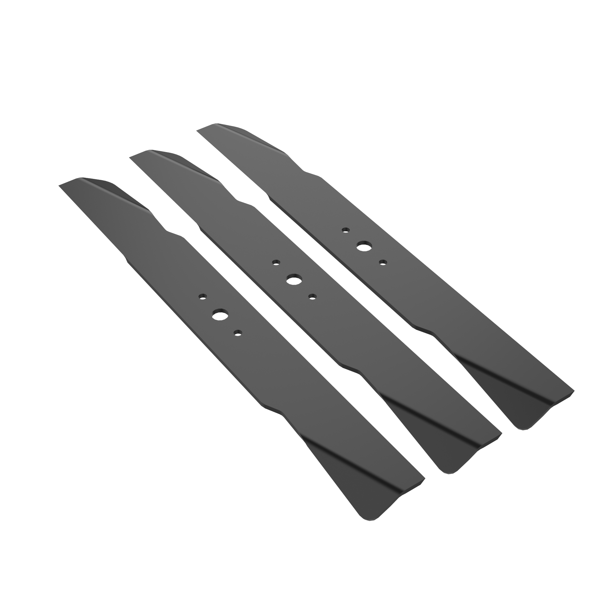 60" Side-Discharge Blade Three-Piece Set MegaBDM