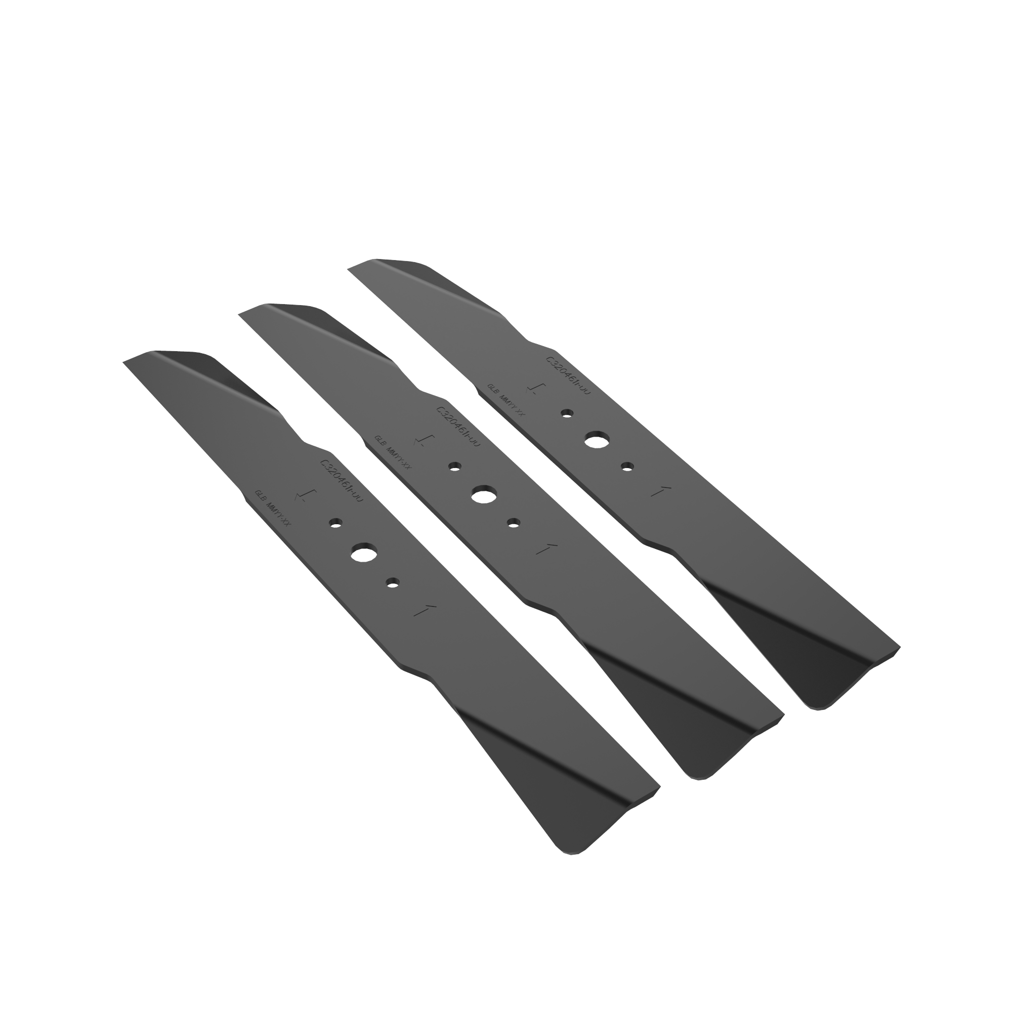 54" Side-Discharge Blade 3PC MegaBDM