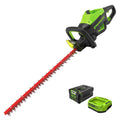 80V 26" Cordless Battery Hedge Trimmer (1.1" cut, 3200 SPM): 2.0 Ah Battery and Charger MegaBDM