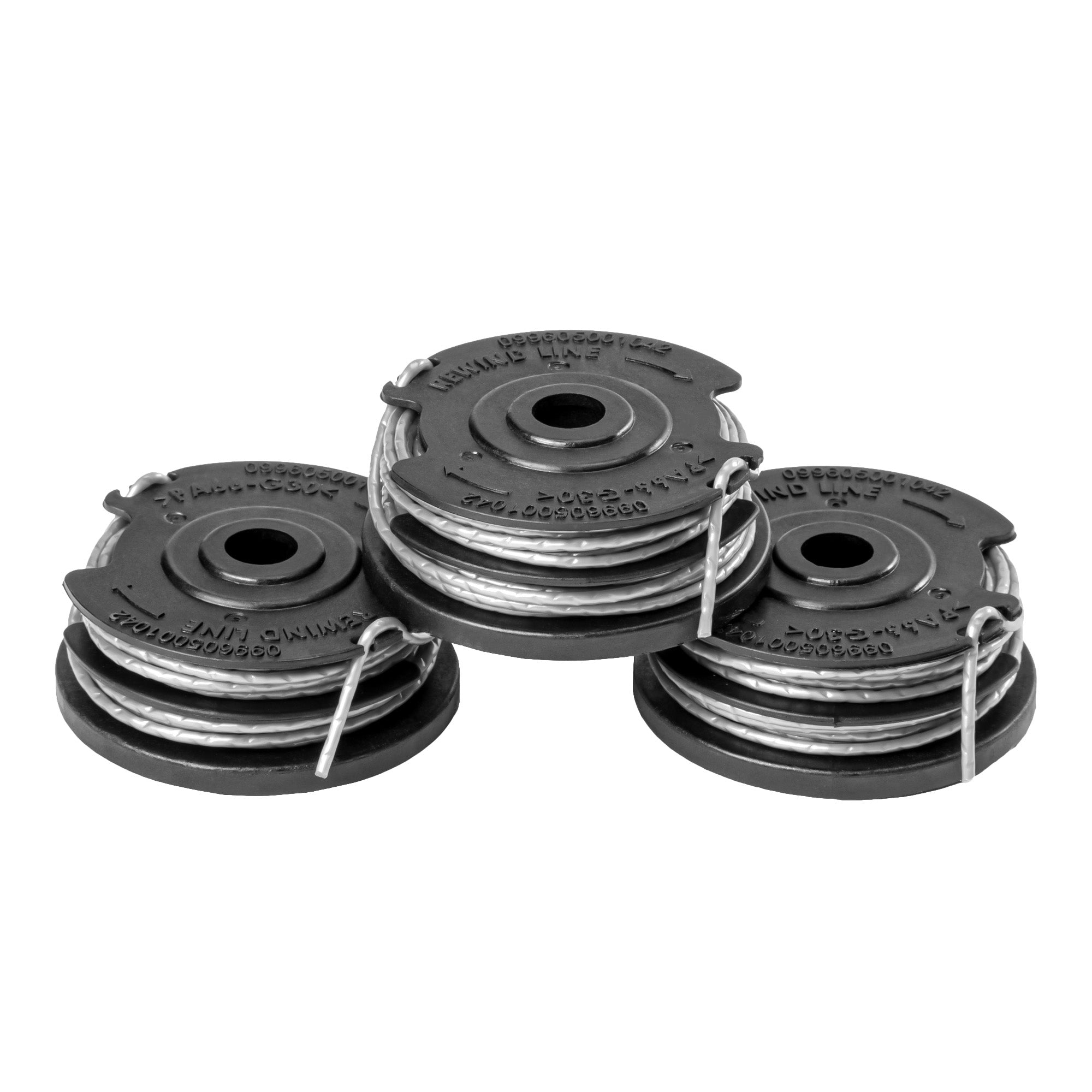 .065" Dual String Trimmer Replacement Spools for Select String Trimmer (3 Pack) MegaBDM