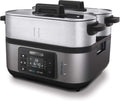 Morphy Richards 470006 Intellisteam, Kitchen Food Steamer, Perfectly Synchronised Meal Solution, Intelligent Cooking, BPA Free, 1600 W, 6.8 liters, Stainless Steel MegaBDM